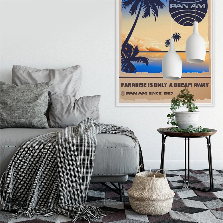 Wallprint PAN AM - Dreams in Paradise 