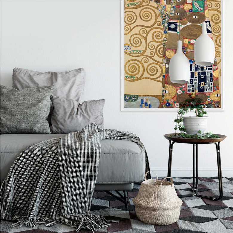 Wallprint - Klimt - Die Erfüllung 