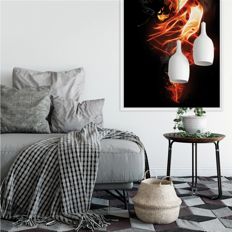 Wallprint - Flammentänzer 