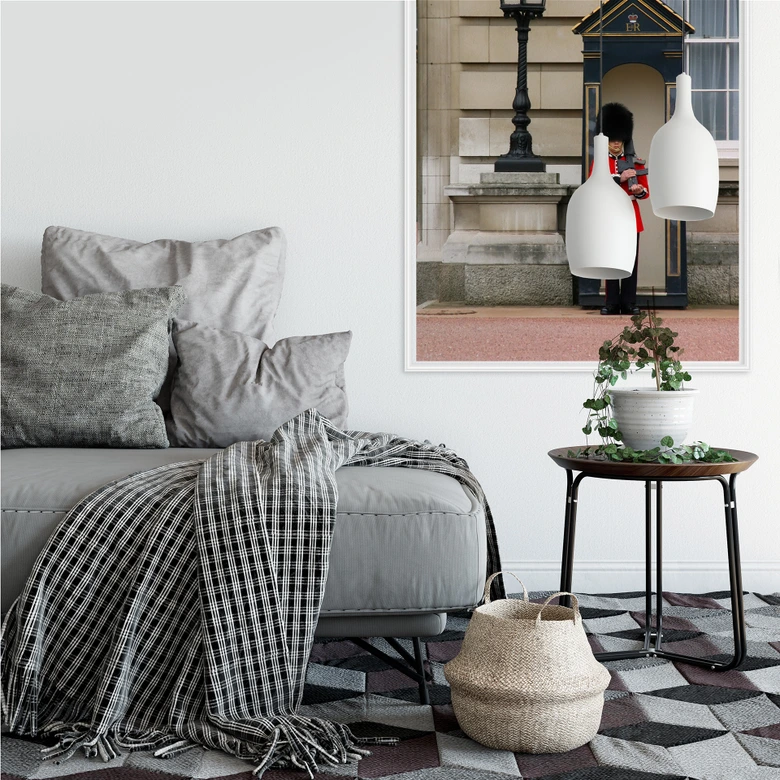 Zelfklevende Poster - Buckingham Palace Guards 