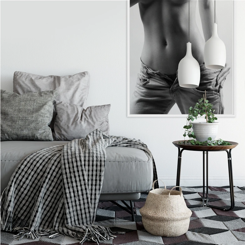 Wallprint - Weibliche Verführung 