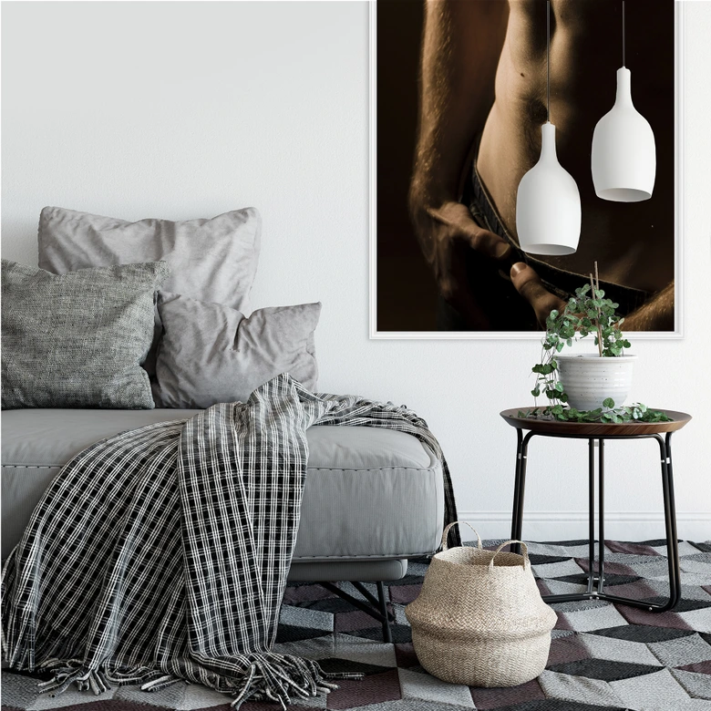Wallprint - Männliche Verführung 