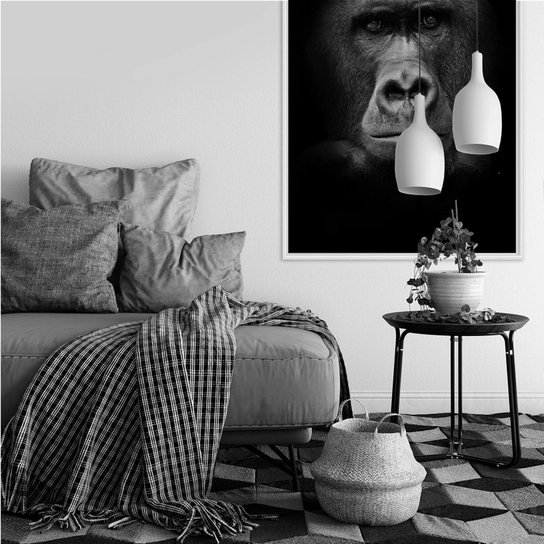Wallprint - Gorilla 