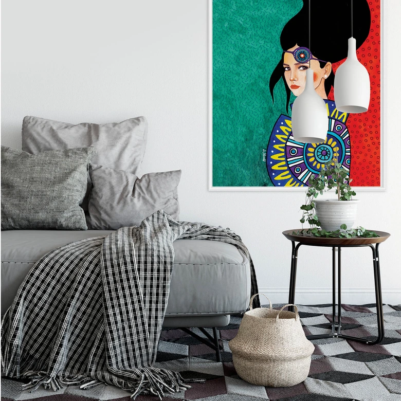 Wallprint Hülya - Undercover 