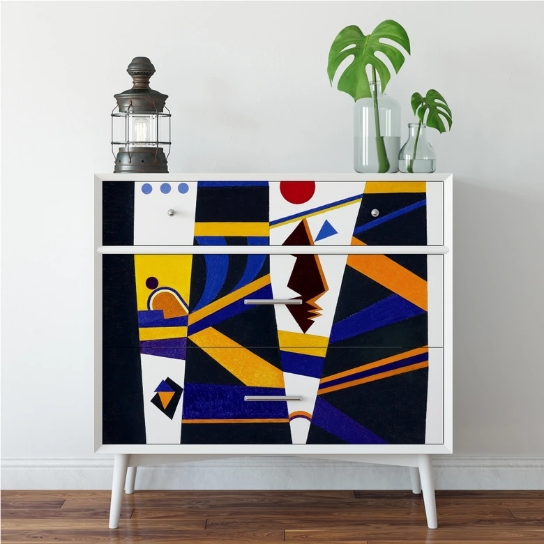 Wallprint Kandinsky - Bindung 