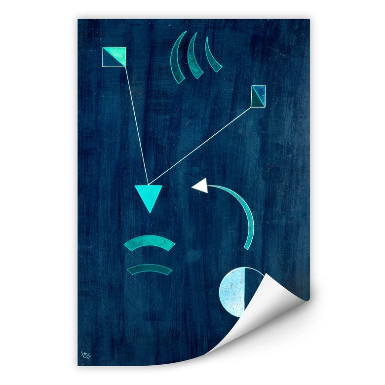 Wallprint Kandinsky - Dahin 