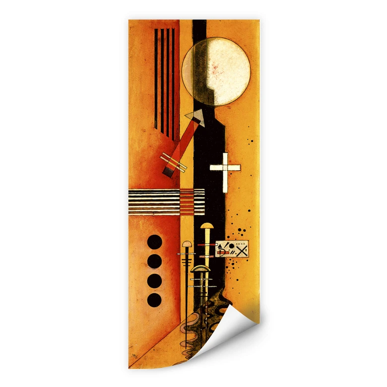 Wallprint Kandinsky - Zum Rosa 