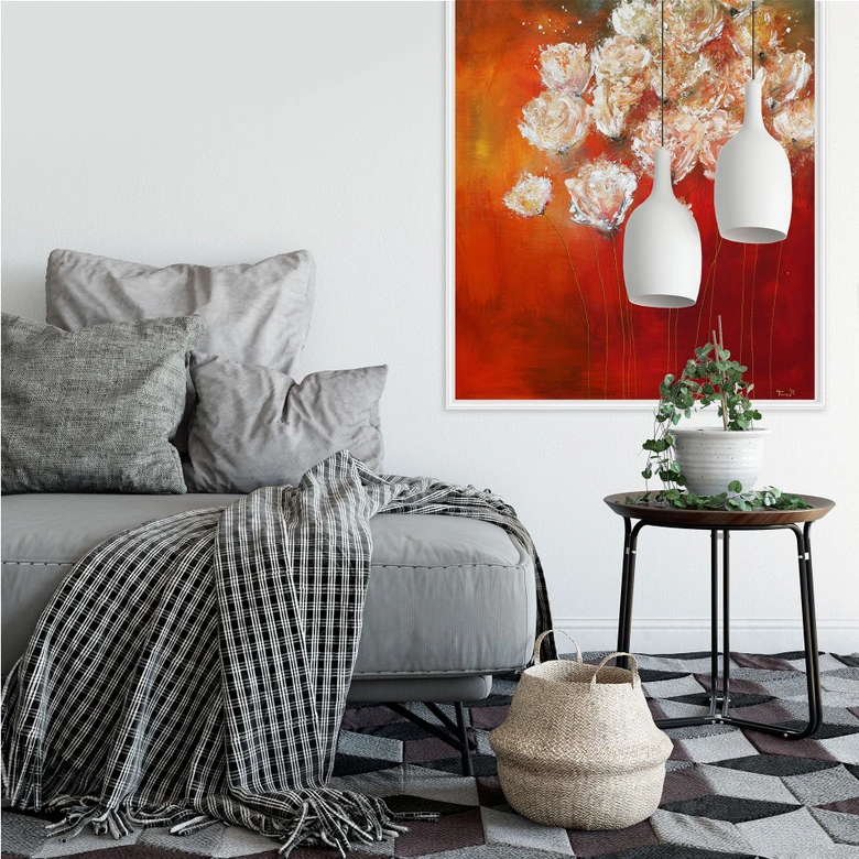 Wallprint Melz - Wilder Mohn 