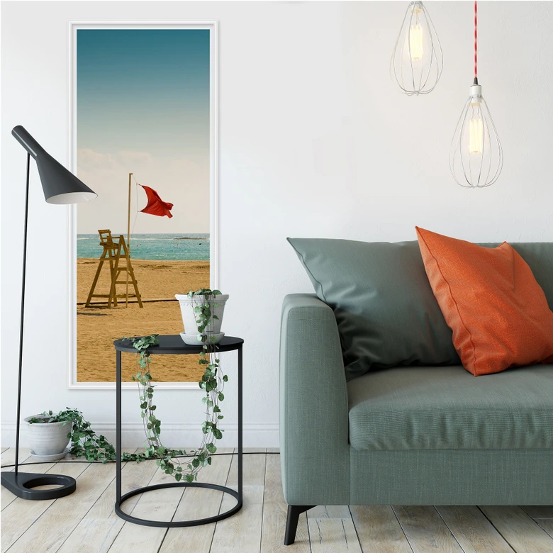 Wallprint W - Rote Fahne - Panorama 