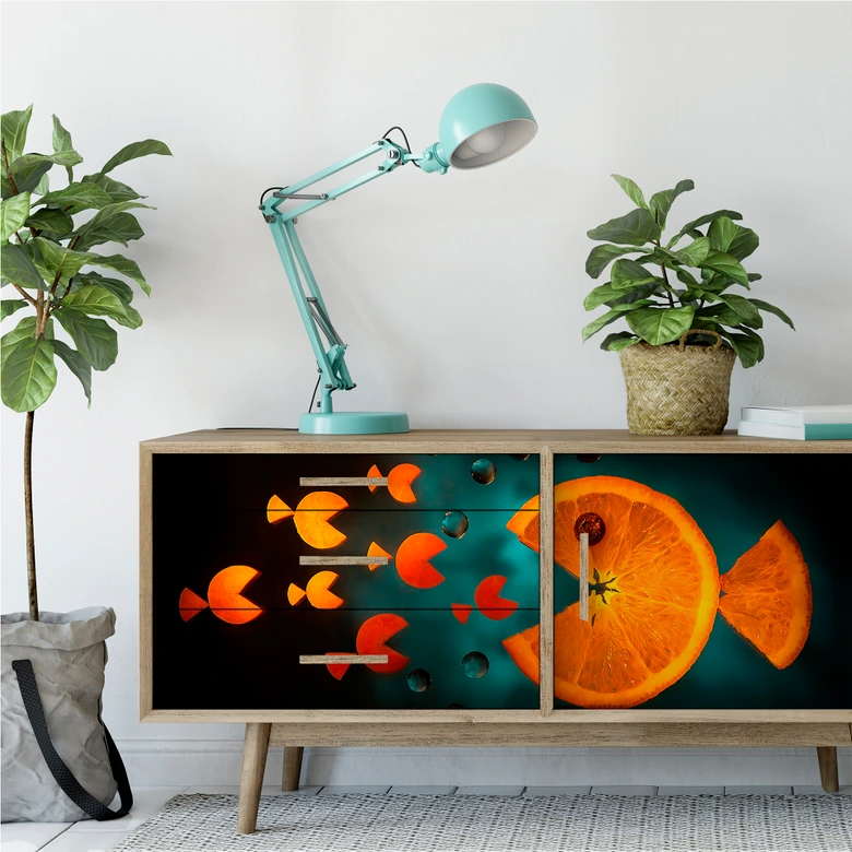 Wallprint Ianeva - Sweet Carrot - Panorama 