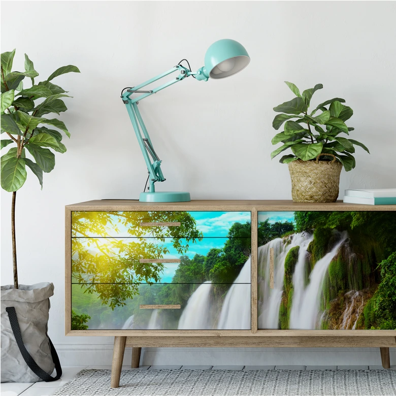 Wallprint - Blaue Lagune - Panorama 