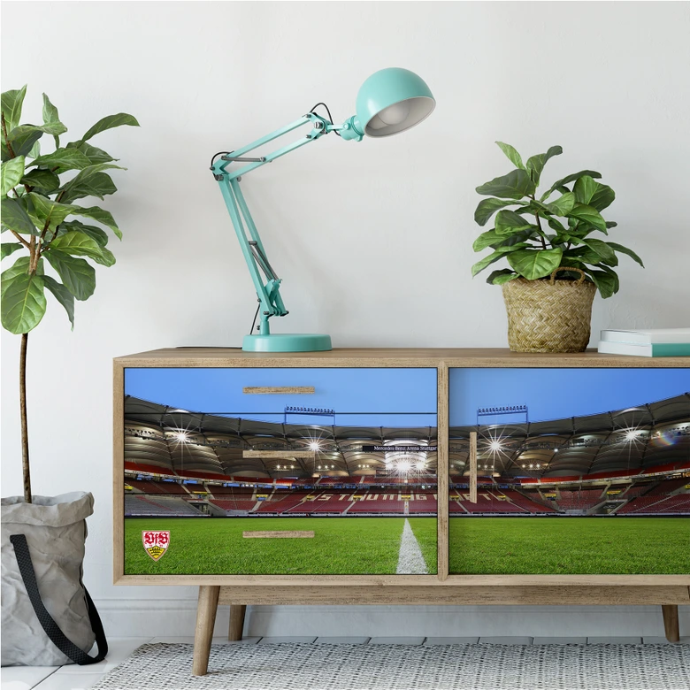 Wallprint W - VfB Stuttgart Arena Tribüne - Panorama 