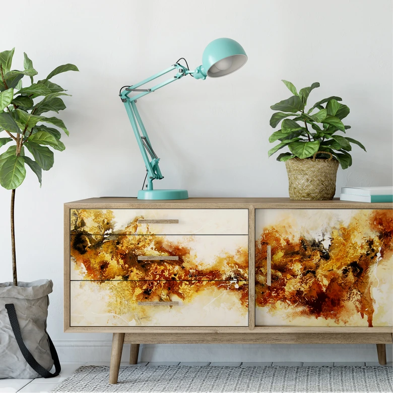 Wallprint - Fedrau - Verschüttet - Panorama 