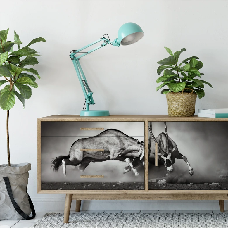 Wallprint Das Duell - Panorama 