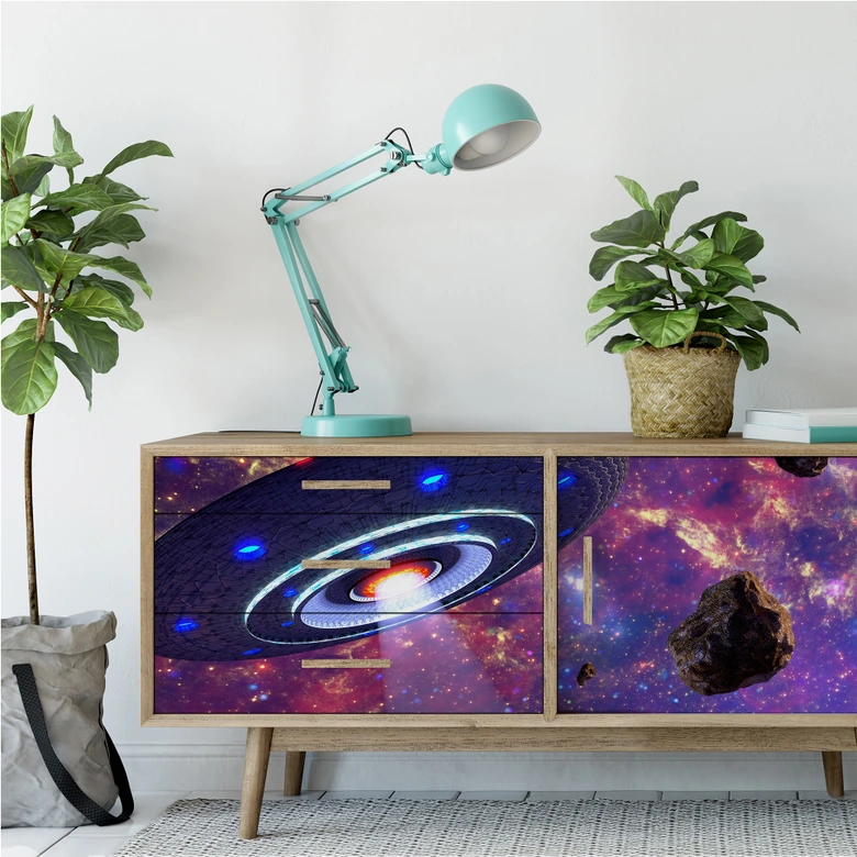 Wallprint Krieg der Planeten 