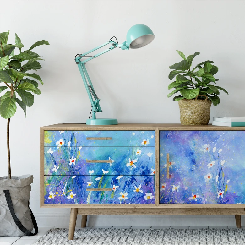Wallprint Niksic - Ein Sommer in Blau 