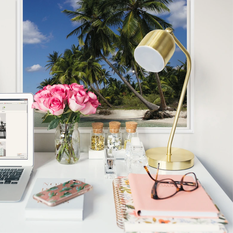 Wallprint - Carribean Flair - quadratisch 