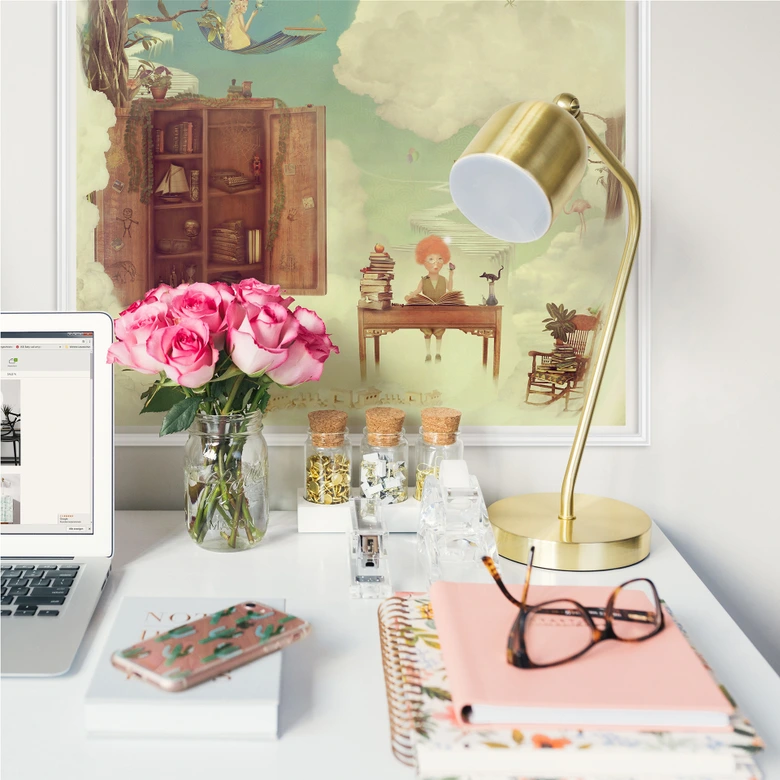 Wallprint Himmlisches Leben 