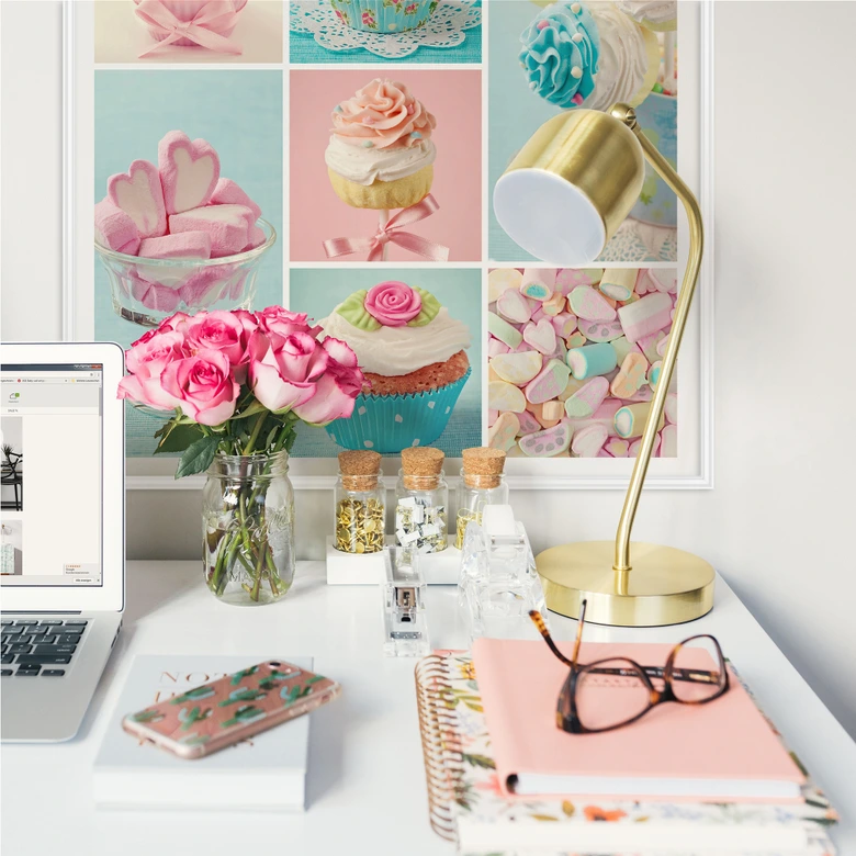 Wallprint - Cupcake Collage 