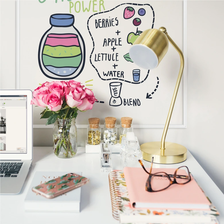 Zelfklevende Poster - Smoothie 