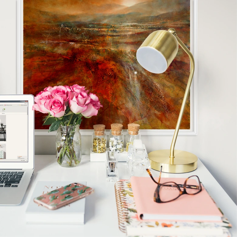 Wallprint Schmucker - Sonnenaufgang 