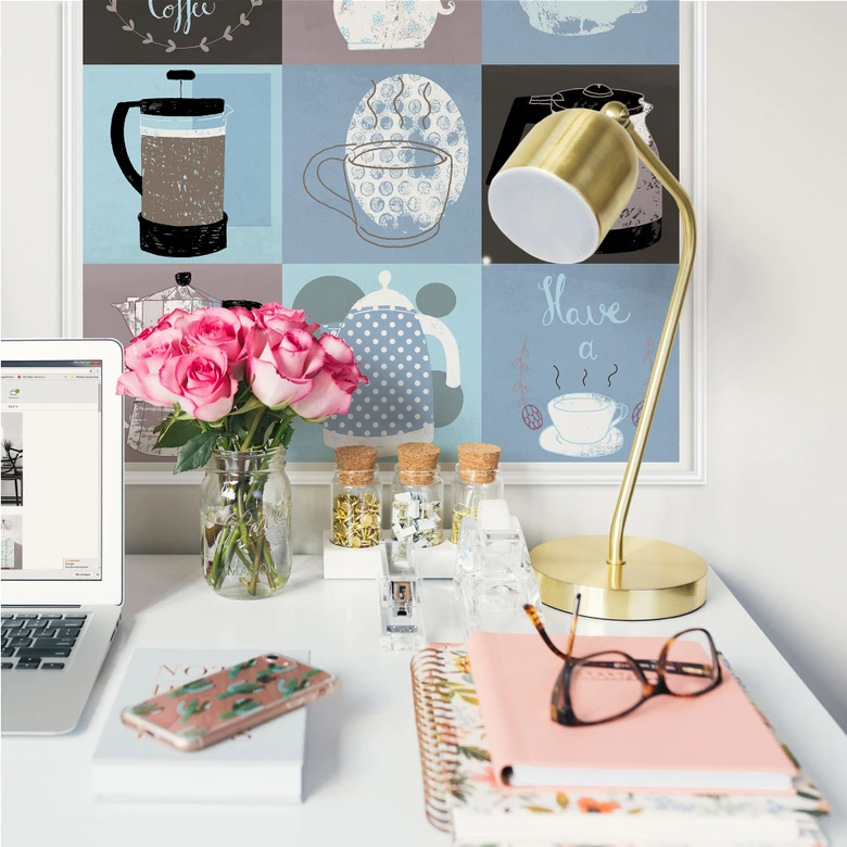 Wallprint Loske - Coffee Time 