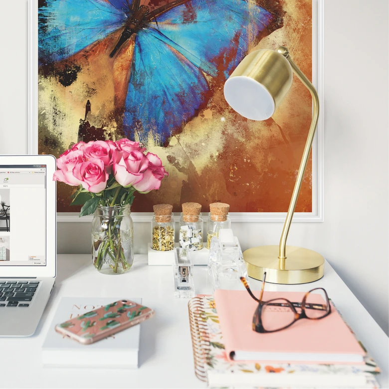 Wallprint W - Butterfly Ice 