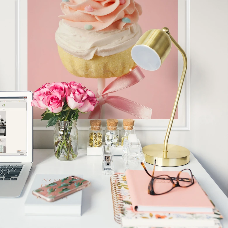 Wallprint - Lovely Cakepop 