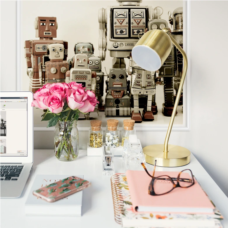 Wallprint W - Versammlung der Roboter 