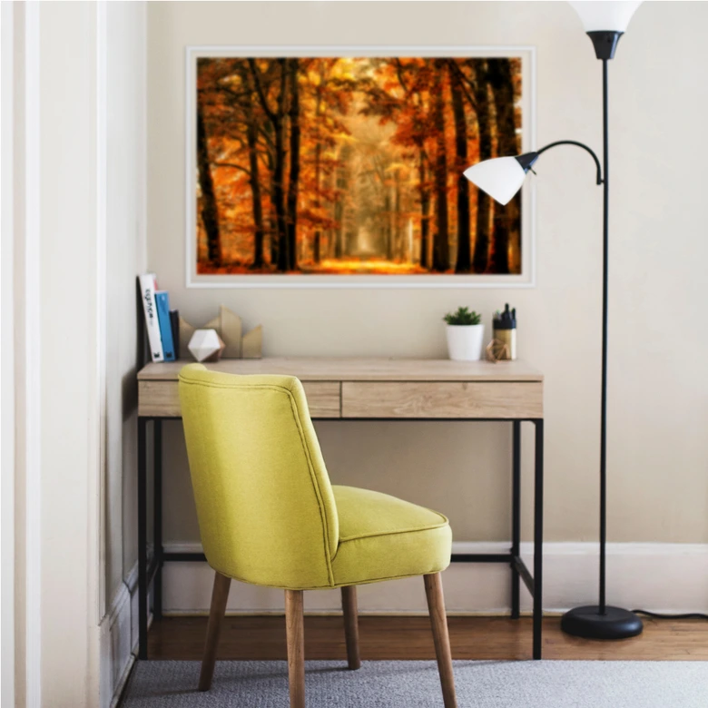 Zelfklevende Poster van de Goor - Autumn Alley 