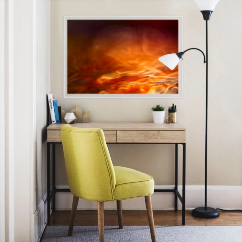 Wallprint Marthinussen - Burning Water 