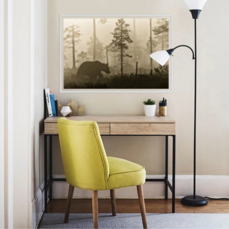 Wallprint Ove Linde - Nebel am Morgen 