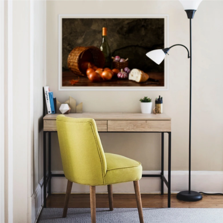 Wallprint Laercio - Zwiebelkörbchen 