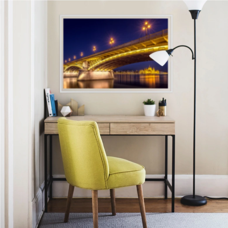Wallprint Mørkeberg - Budapest bei Nacht 