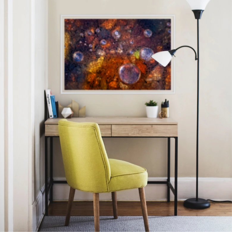 Zelfklevende Poster Giudici - Abstract Glass 