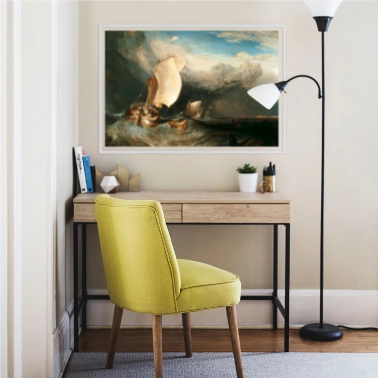 Wallprint W - Turner - Fischerboote 