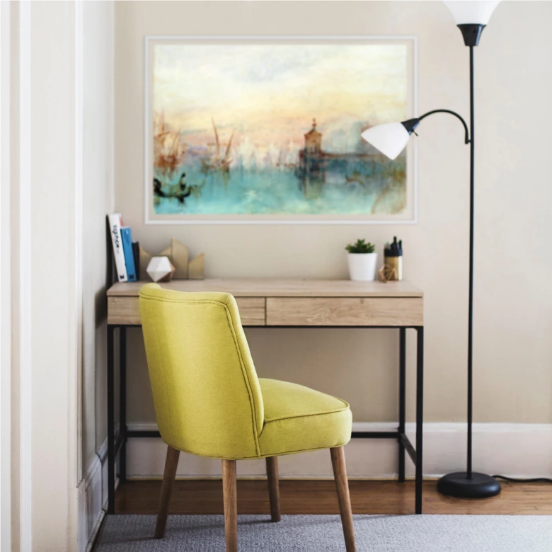 Wallprint W - Turner - Venedig mit erster Mondsichel 