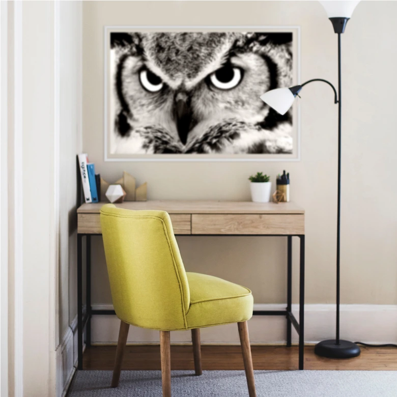 Wallprint - Stolze Eule 