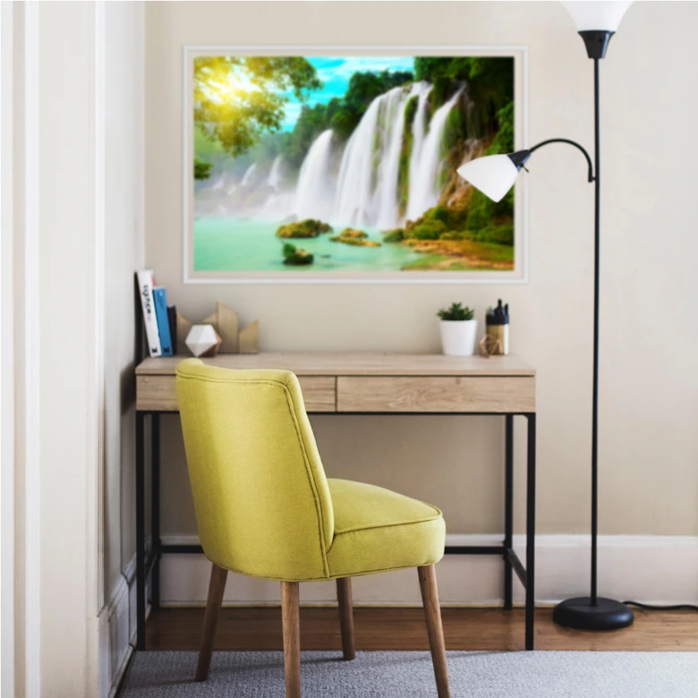 Wallprint - Blaue Lagune 