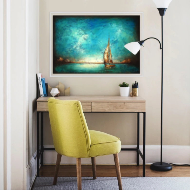 Wallprint - Fedrau - Allein 