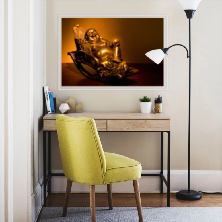 Wallprint - Happy Buddha 