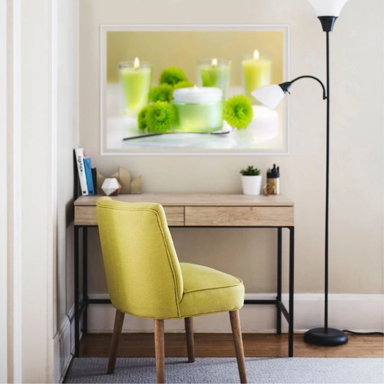 Wall print - Candle Lemon 