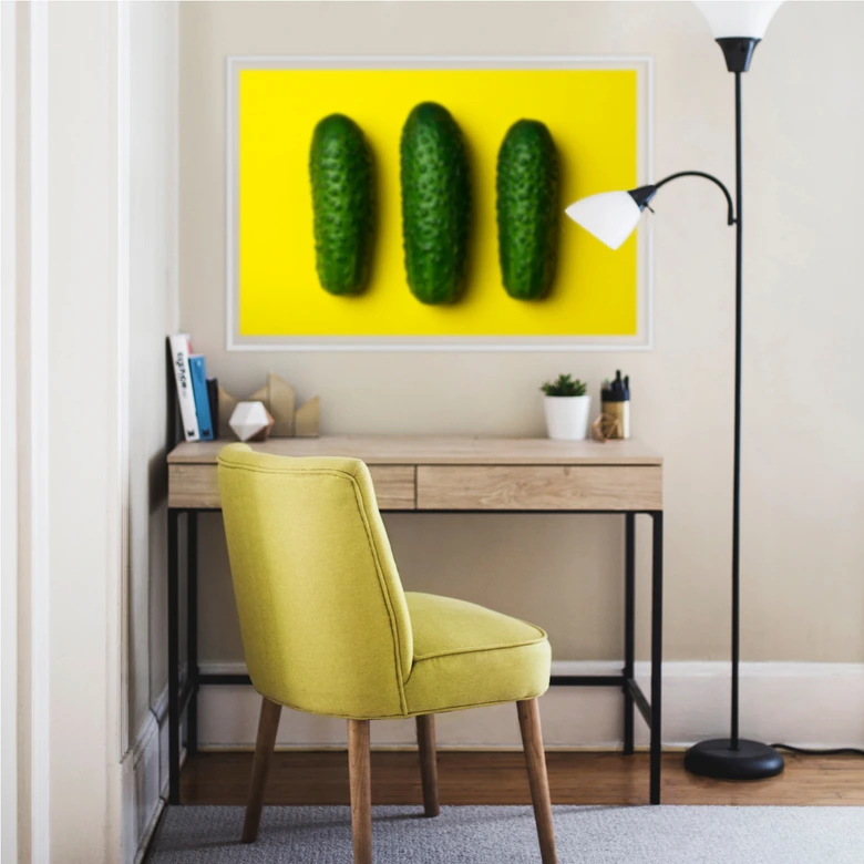 Wallprint Saure Gurken 