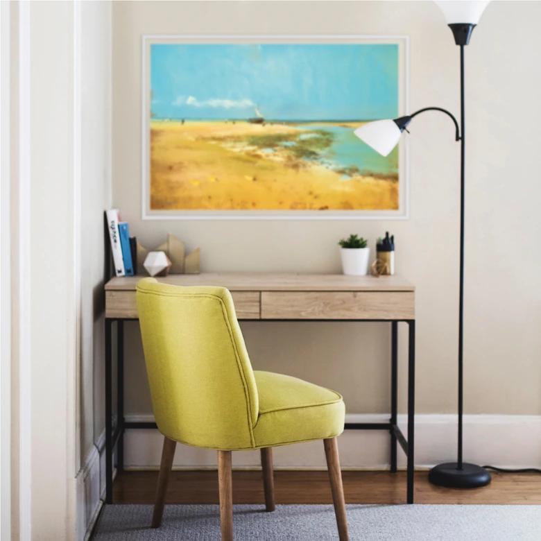 Wallprint Degas - Strand bei Ebbe 