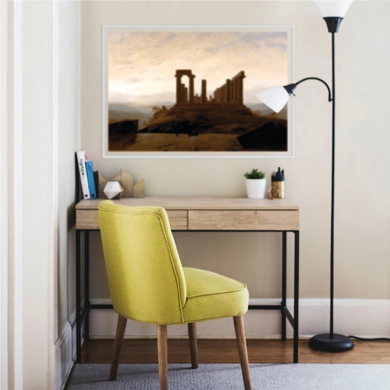 Wallprint Friedrich - Der Junotempel in Agrigent 