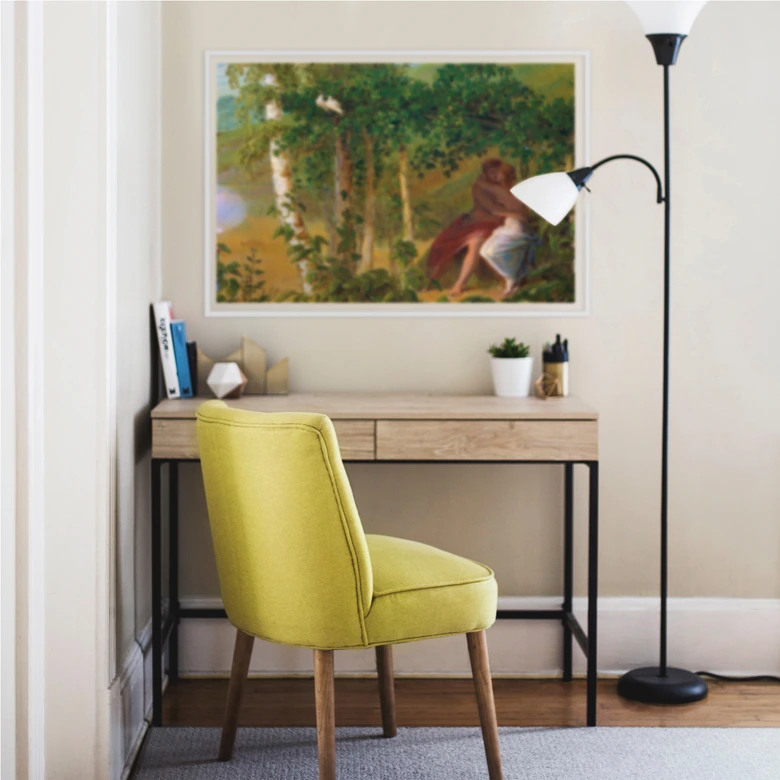 Wallprint Friedrich - Liebespaar 