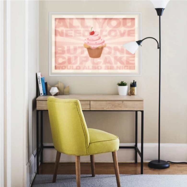 Wallprint All you need is love 02 