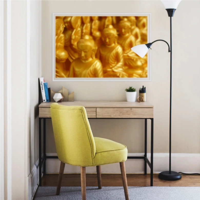 Wallprint Golden Buddha 