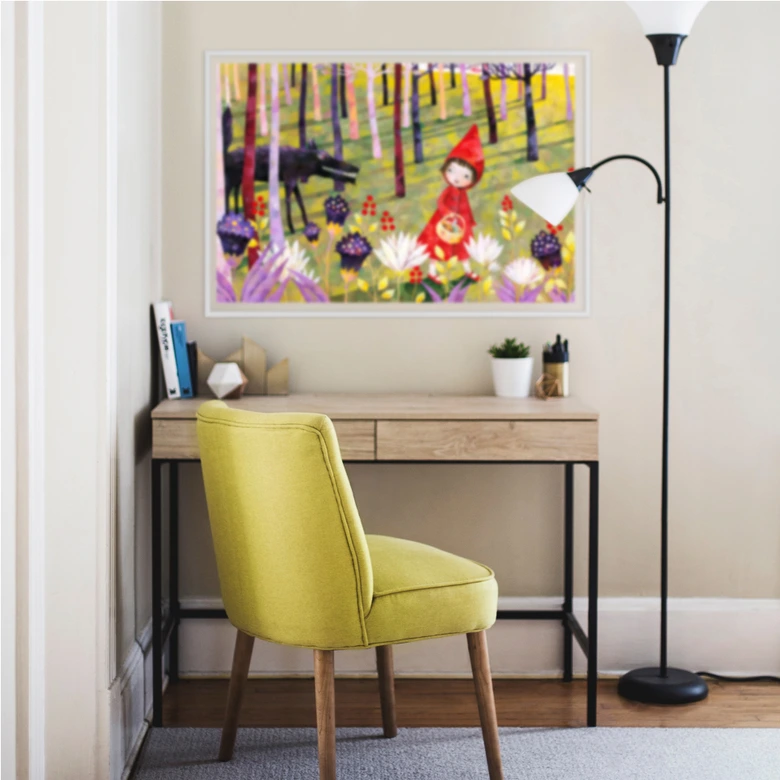 Wallprint Blanz - Rotkäppchen 