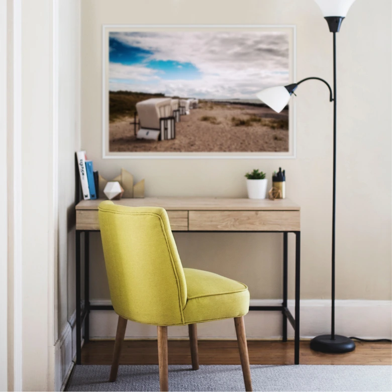 Wallprint - Strandkörbe auf Hiddensee 